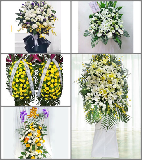 江西九江彭泽县白事花篮预定